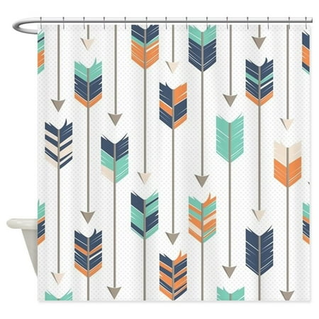 Cafepress Tribal Arrows Pattern Navy Orange Unique Cloth