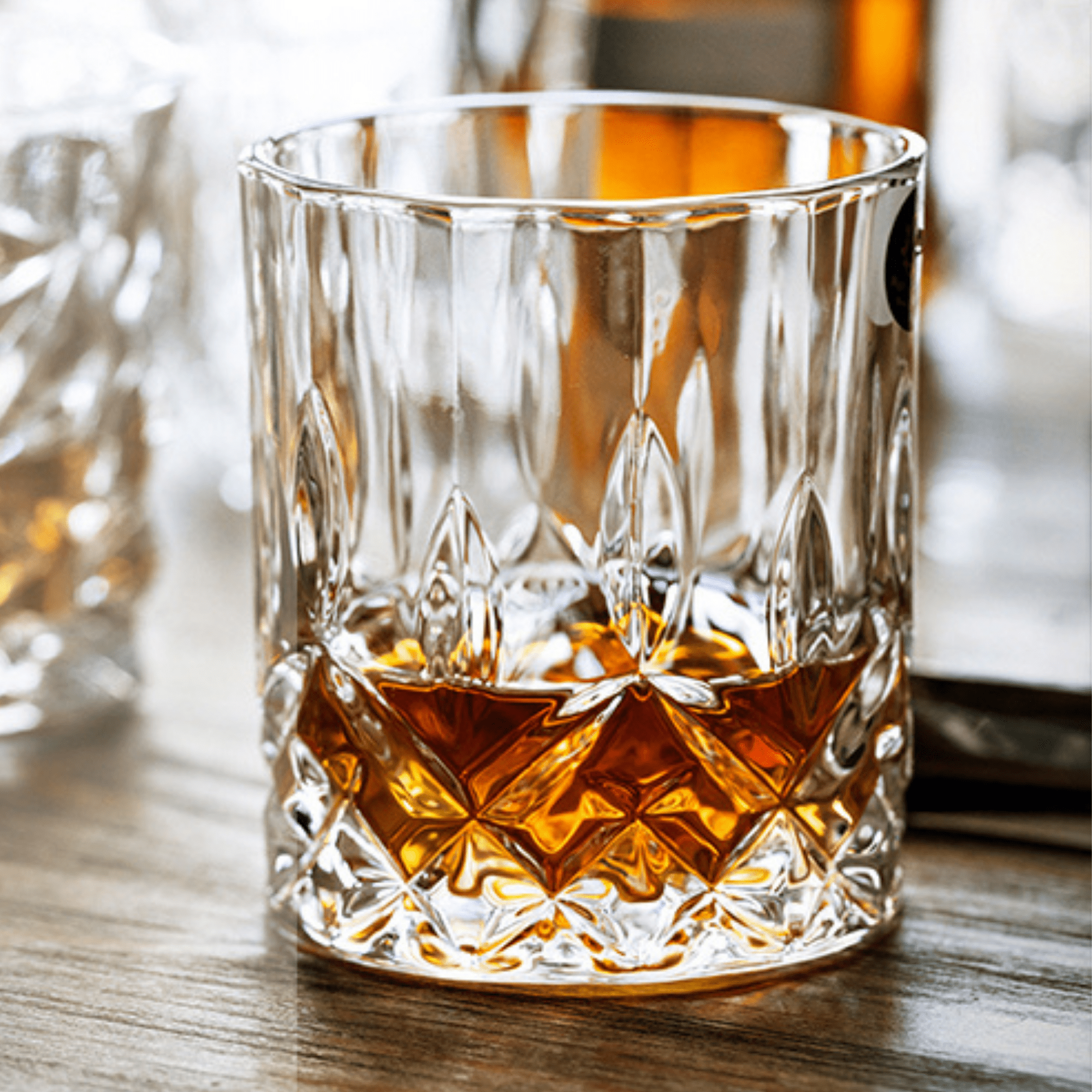 Whiskey Glasses 10oz Premium Scotch Glasses Set of 2 Old Fashioned Whi –  A&A Wonders