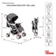 thumbnail image 1 of Carriola de Manubrio Reversible Baby Buggy BABY BM Beige, 1 of 6