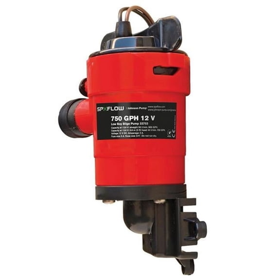 750 GPH 12V Low Boy Bilge Pump