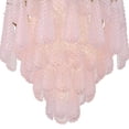 thumbnail image 6 of OLL-6006-AG-BH Crystorama Lighting Ollie - 16 Light Chandelier-36.75 Inch Tall and 26.25 Inch Wide-Aged Brass Finish-Blush Glass Color, 6 of 9