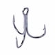 thumbnail image 1 of Eigraketly 20 piezas 3 garras 4 #6 #8 #10 # anzuelos de pesca volcados de Metal de curva redonda fuerte y afilada para atún al aire libre Triple púas de Type3 NO3, 1 of 6