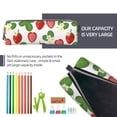 thumbnail image 5 of Honeii Strawberry Pattern Pencil Case, Pencil Pouch, Pencil Case Small, Pencil Pouch Aesthetic, PVC Pencil Pouch, Pencil Bag, Makeup Pouch, 5 of 7