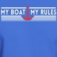 thumbnail image 3 of CafePress - My Boat My Rules T Shirt - Men's Classic Graphic Cotton T-Shirt, 3 of 4