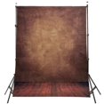 thumbnail image 2 of ABPHOTO Polyester Retro Brown Floor Studio Backdrop Photography Background Props 5x7ft, 2 of 3