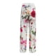 thumbnail image 4 of WILLBEST Pantalones Casuales de Cintura Fácil para Mujer con Bolsillos Largos y Estampado Bohemio para Salidas a La Playa. Grande, 4 of 4