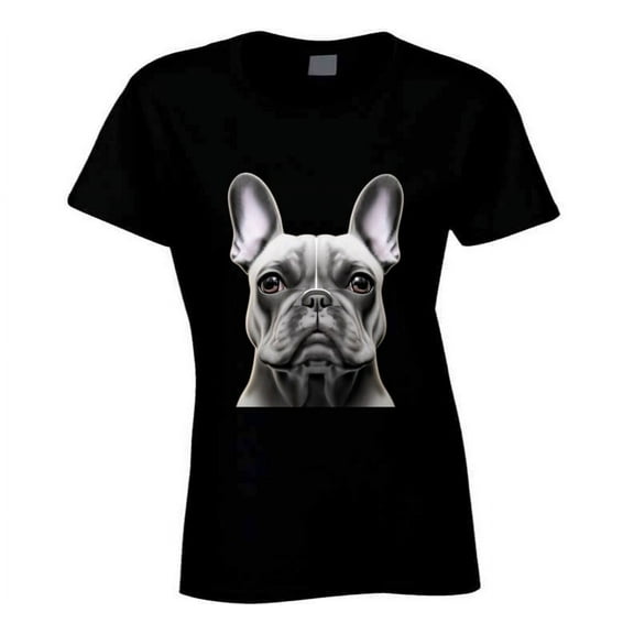 Frenchie Ladies T Shirt