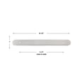thumbnail image 2 of GlideRite 8-1/2" Rounded Backplate 6-5/16 in. 160mm Center-Center, Satin Nickel, 2 of 3