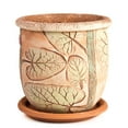 thumbnail image 2 of STP GOODS Handmade Succulent Planter Ladybugs Ceramic Planter Kitchen Pot (5.9-Inch) Home Decor, 2 of 7