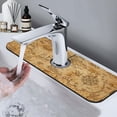 thumbnail image 7 of Vsdgher Old Vintage Map Of Sea Kitchen Sink Splash Guard Faucet Mat -1 PC Super Absorbent Fast Drying Mat Sink Gadgets-Splash, Bathroom,Sink Mat,(15" X 5.5" ), 7 of 7