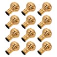 thumbnail image 2 of 12 piezas de extremo de barra romana elegante accesorio de barra de cortina elegante cabezal de barra de cortina, 2 of 8