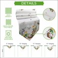 thumbnail image 5 of Spring Easter Table Runner Linen Burlap Table Runner 72 Inches Long Country Bunny Chick Floral Butterflies Watercolor Dresser Scarves for Kitchen Island Coffee Dining Party Holiday Decor 14"x72", 5 of 8