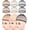 Brown & Beige & Black, variant on Mesh Wig Cap for Women Men, 6 count Hair Net for Wig Closed End, Brown, Beige, Black