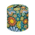 thumbnail image 3 of Xoenoiee Round Pressure Cooker Cover 6 qt, Hippie Flower Pattern Kitchen Appliance Dust Cover with Pockets for Electric Pressure Cooker Air Fryer Rice Cooker Steamer, 3 of 6