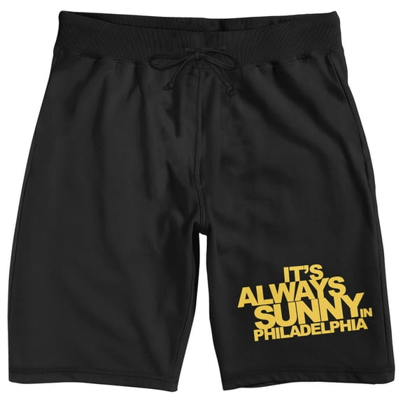 Always Sunny in Philadelphia Title Logo Men's Heather Gray Sleep Pants-XXL