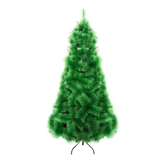 Árbol Navideño La Merced Verde Ramas Montables Clásico Altura 1.80 m Artificial Plástico Resistente
