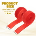 thumbnail image 2 of Uxcell Sew on Hook and Loop Tape, 3/4 Inch Width Non-Adhesive Back Nylon Fastener Strips 1 Yards for Crafts - (Red), 2 of 7