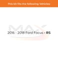 thumbnail image 2 of Max Advanced Brakes - Brake Kit for 2016 2017 2018 Ford Focus RS Front Replacement Cross Drilled Disc Brake Rotors and Ceramic Brake Pads, 2 of 9
