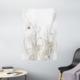 thumbnail image 1 of Dragonfly Tapestry, Curled Nature Branches Leaves Lake Coast Abstract Floral Shabby Chic Pattern, Wall Hanging for Bedroom Living Room Dorm Decor, 40W X 60L Inches, Cream Pearl, by Ambesonne, 1 of 2