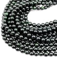 thumbnail image 3 of K-KED AAA Sparkling Green Goldstone 6mm 8mm 10mm Smooth Round Beads 15" Strand-6 mm, 3 of 6