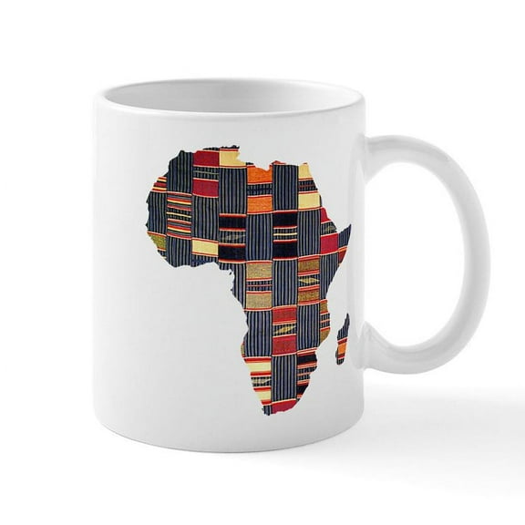 CafePress - Ethnic African Tapestry Mug - 11 oz Ceramic Mug - Novelty Coffee Tea Cup