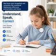 thumbnail image 4 of 2 Packs Wearable AI Translator Device,Bluetooth 5.4 Translator for English, Spanish, 133 Languages,Instant Scenario Practice, 4 of 9