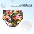 thumbnail image 2 of Pofeuu Cute Pigs Sunflower Print Soft Cotton Underwear Girls'Briefs Soft Undies, 2 of 7