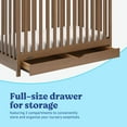 thumbnail image 5 of Graco Story 5-in-1 Convertible Baby Crib with Drawer and Reversible Headboard, Hazelnut, 5 of 16