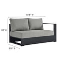 thumbnail image 5 of Tahoe 3-Piece Sectional Sofa Set in Gray Gray, 5 of 8