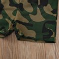 thumbnail image 5 of ITFABS Little Boy?s Letter Short Sleeve Tops and Camouflage Shorts Set, 5 of 5
