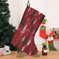 thumbnail image 4 of Christmas Stockings 14.8'' - Red Tree Snow Pattern, Xmas Stockings for Party Favors Christmas Decorations, 4 of 5