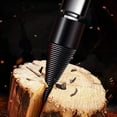 thumbnail image 3 of Wood Splitter Drill Bit Firewood Log Splitter Drill Bit Heavy Duty Drill Screw Cone Driver, 3 of 8