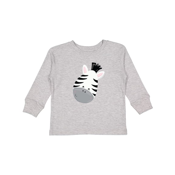 Inktastic Zebra Boys or Girls Long Sleeve Toddler T-Shirt