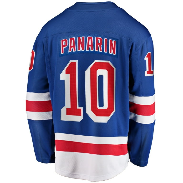 Men s Fanatics Branded Artemi Panarin Blue New York Rangers Home