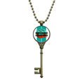 thumbnail image 1 of Winner Winner Chicken Winner Key Necklace Pendant Tray Embellished Chain, 1 of 3