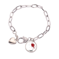 thumbnail image 1 of Chinese online broma mejor amigo lastime Pulsera de cadena de corazón joyería encanto moda, 1 of 3