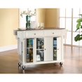 thumbnail image 6 of Crosley Furniture Full Size Stainless Steel Top Kitchen Cart, 6 of 6