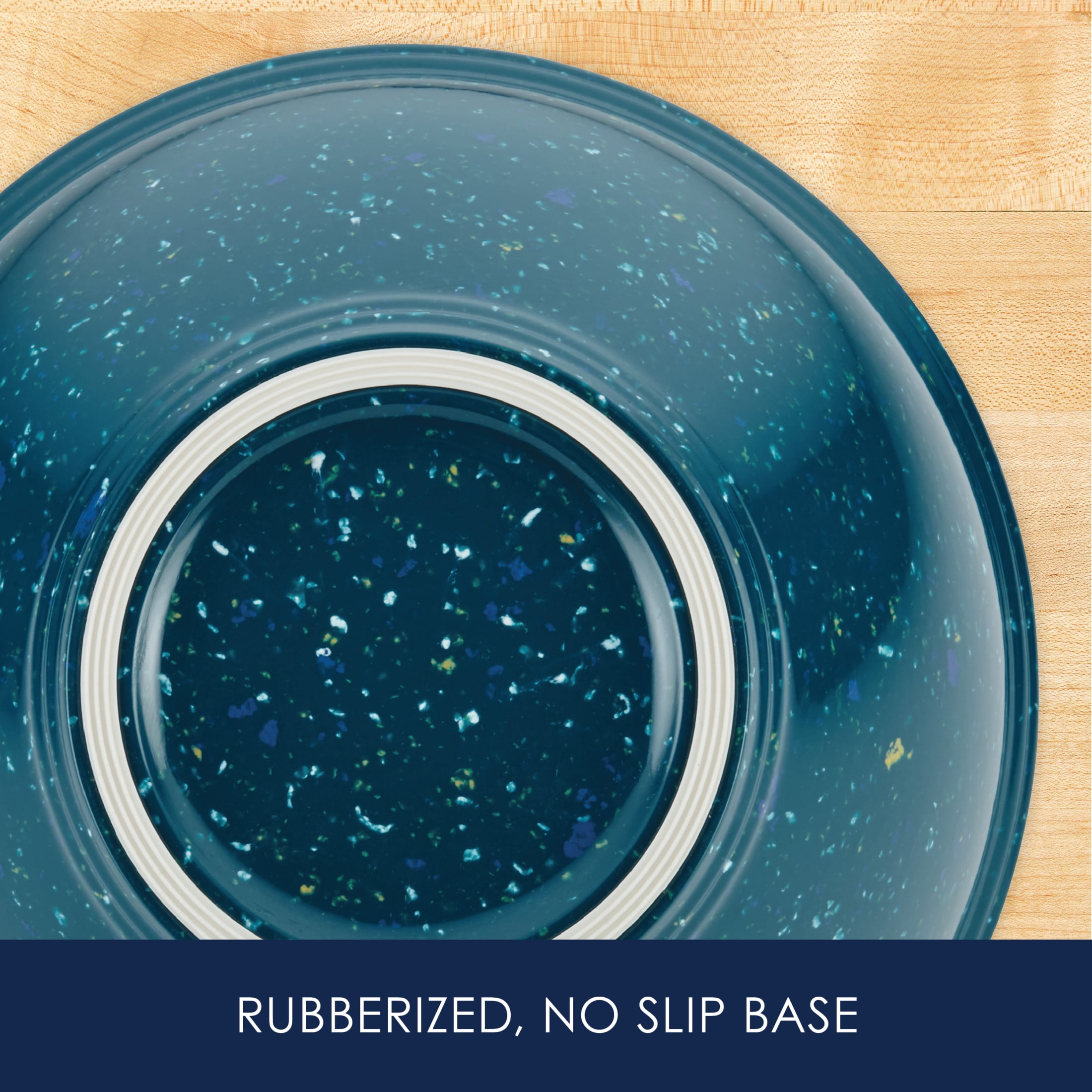 Rachael Ray Kitchenware Garbage Bowl, Marine Blue