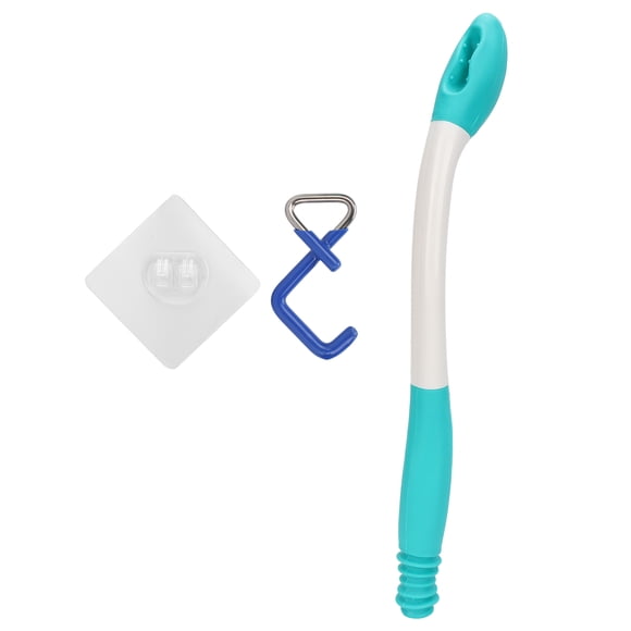 Toilet Aid Wiper, Comfortable and Simple Toilet Paper Wiping Aids Easy To Clean with Wall Stickers and Hooks for Toilet