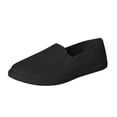 thumbnail image 6 of Womens Lightweight Canvas Slip On Sneakers Comfortable Non Slip Work Shoes Breathable Casual Dress Shoes, 6 of 8