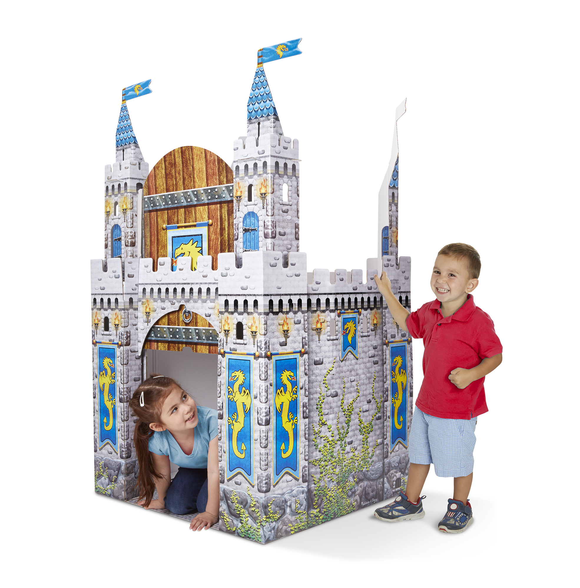 Melissa and doug medieval hot sale castle