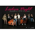 thumbnail image 4 of Ladies Night Lindsay Figure, Blue and Black - American Diorama 38196 - 1/18 scale Figurine - Diorama Accessory, 4 of 5