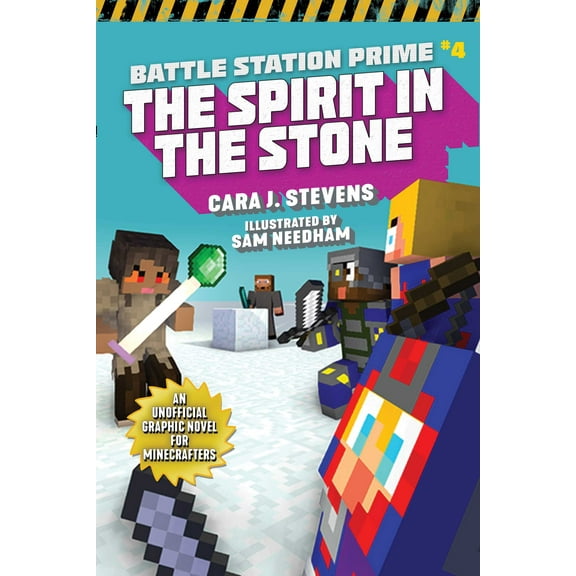 Unofficial Battle Station Prime Series: The Spirit in the Stone : An Unofficial Graphic Novel for Minecrafters (Series #4) (Paperback)