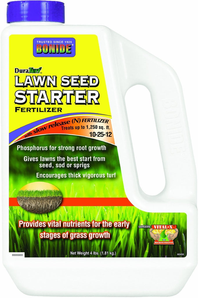 Bonide Bonide 60450 DuraTurf Lawn Seed Starter Fertilizer, 4 Lbs