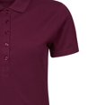 thumbnail image 2 of Tee Jays Womens Luxury Stretch Short Sleeve Polo Shirt, 2 of 4