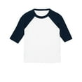 thumbnail image 2 of Bella + Canvas Toddler 3/4 Sleeve Baseball T-Shirt, 2 of 4