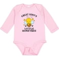 thumbnail image 3 of Inktastic Cute Bee Great Aunt's Little Honeybee with Stars Boys or Girls Long Sleeve Baby Bodysuit, 3 of 5
