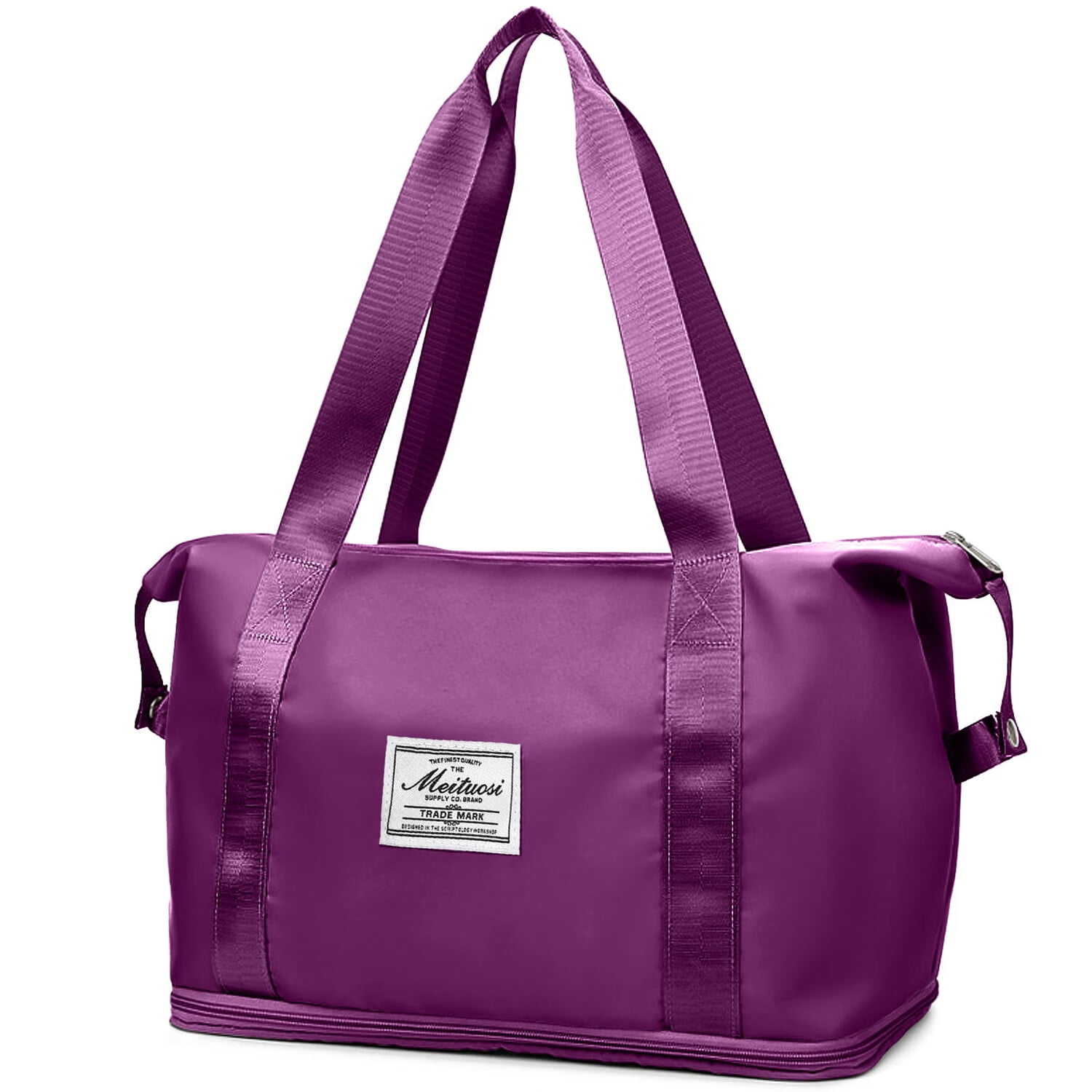 Tancuzo Folding Travel Duffel Bag Expandable Weekender Carryon Tote