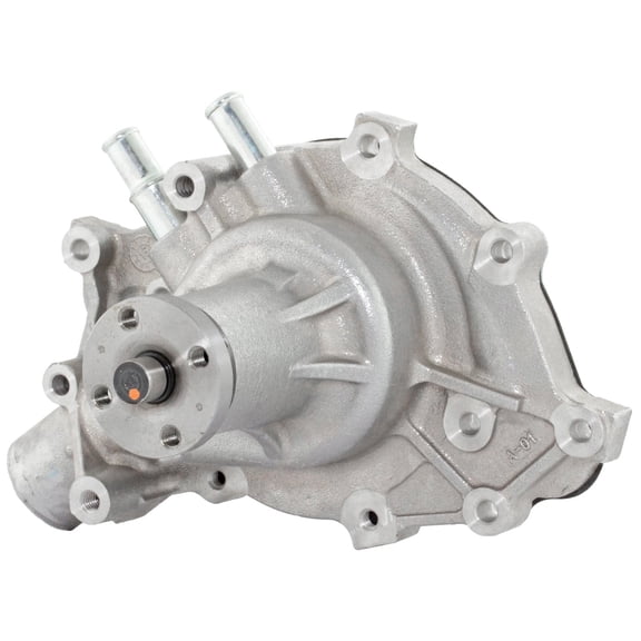 JEGS Premium High-Flow Aluminum Water Pump for 1965-1969 Ford Small Block 289, 302, 351W V8 [Natural]