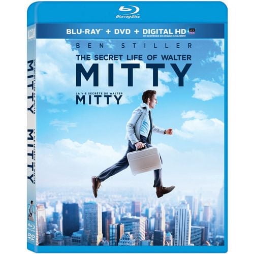 The Secret Life Of Walter Mitty (Blu-ray + DVD + Digital HD) (Bilingual)
